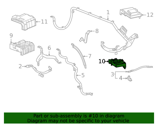 Genuine GM Fuse Block 84663446