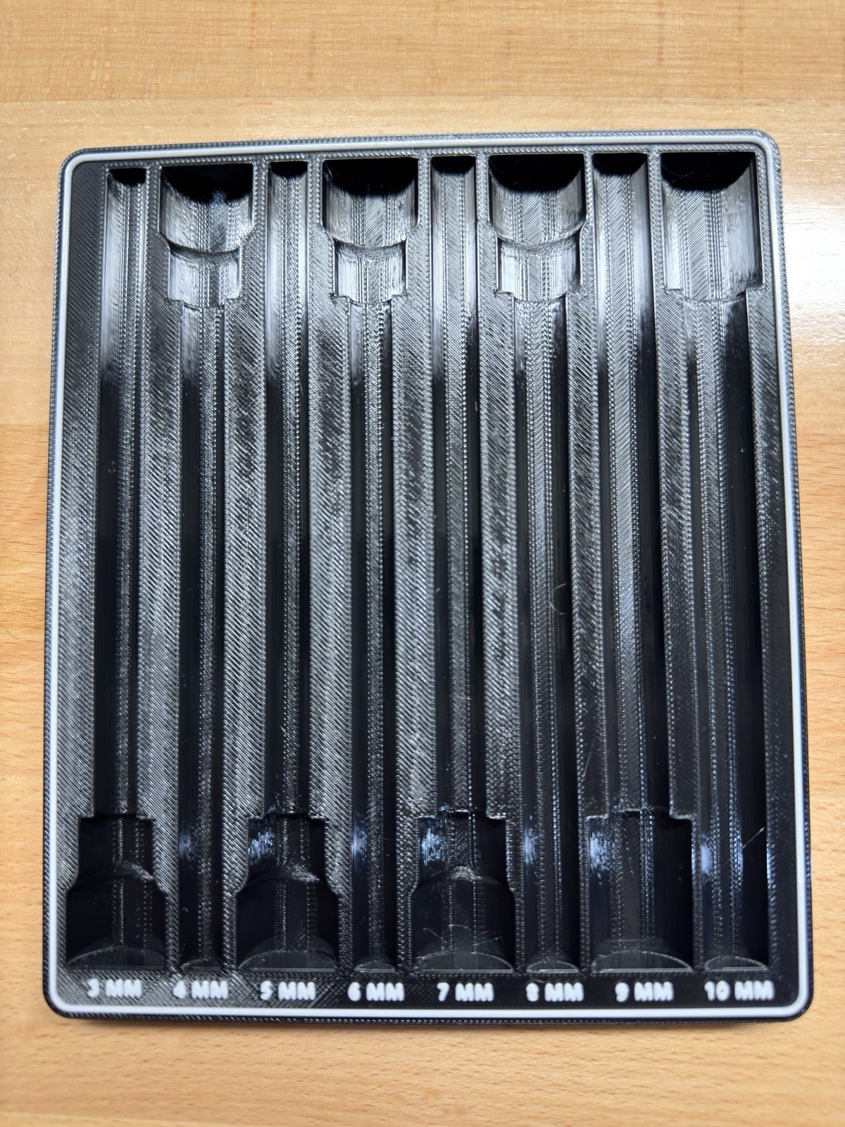 Harbor Freight Icon 3/8"Drive Long Hex Bit 8 Pc Holder 3d Printed
