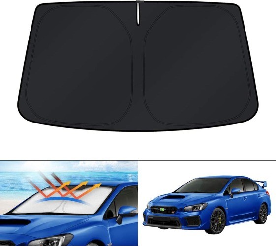 Custom Fit Windshield Sun Shade for 2017-2023 Sedan Hatchback Accessories Window