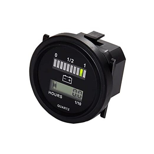 12V/24V 36V 48V/72V Golf Cart Battery Meter,Lead Acid Battery Level