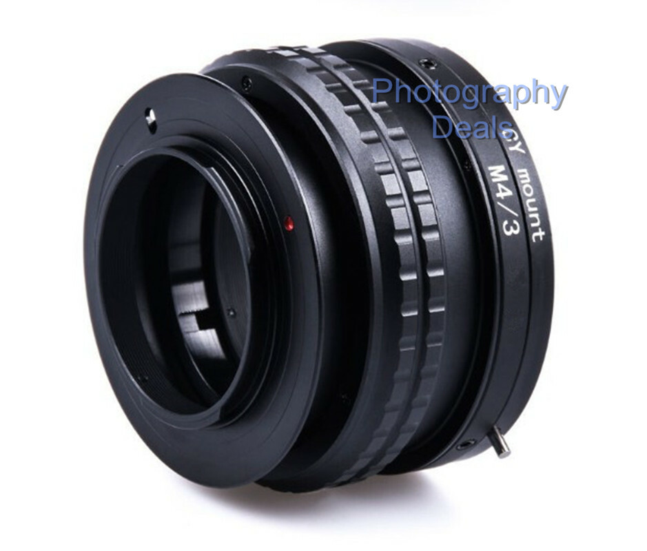 26-40mm Adjustable Focus Helicoid Macro Tube for Contax/Yashica To Micro 4/3 M43