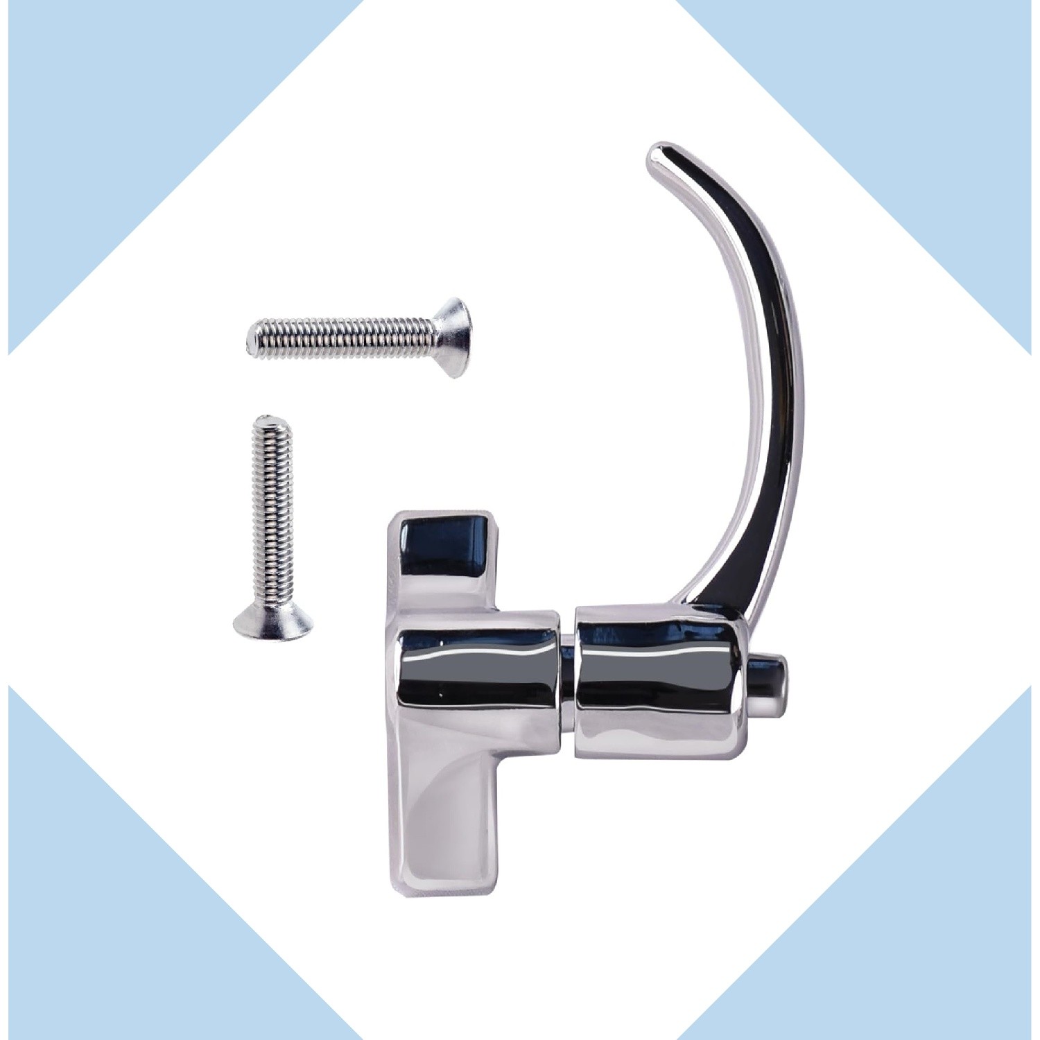 LEFT Hand Window Latch Handle For 1954-77 Cessna 100, 200, 300 Series Aircraft