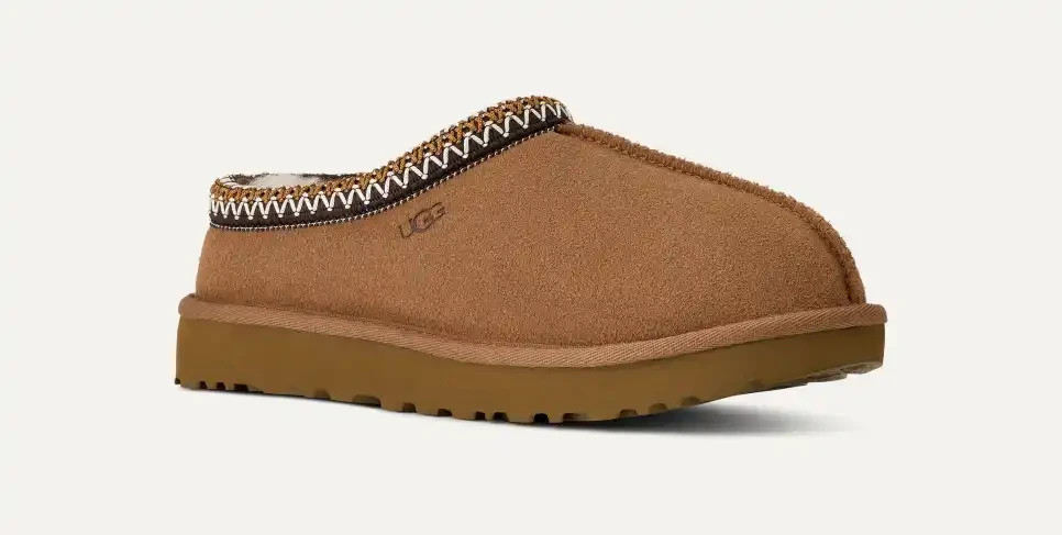 UGG Tasman II 1174470-CHE Slipper Women's Chestnut Suede Round Toe Slip On GUG31