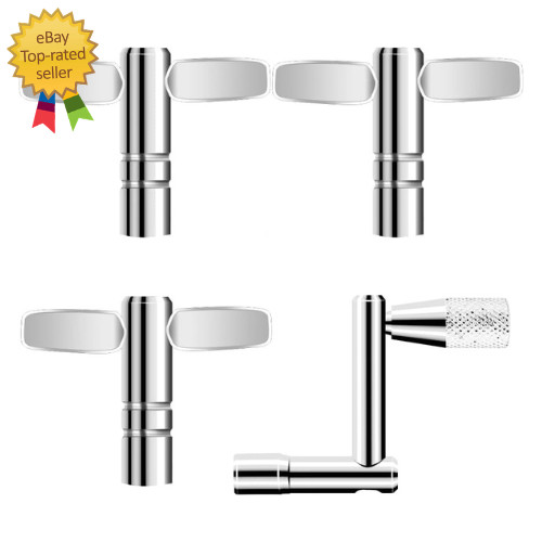 Drum Keys 3 Pack Universal Drum Tuning Key with Continuous Motion Speed Key