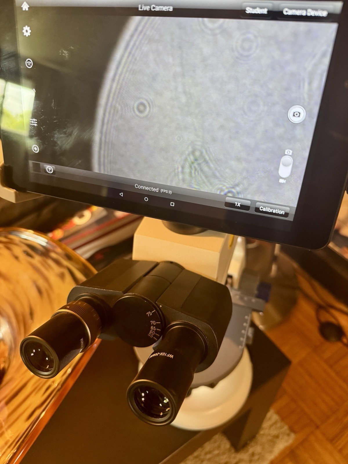 Swift M10 Research LED Microscope Trinocular W/Moticam BTU Model: MoticamBTW8