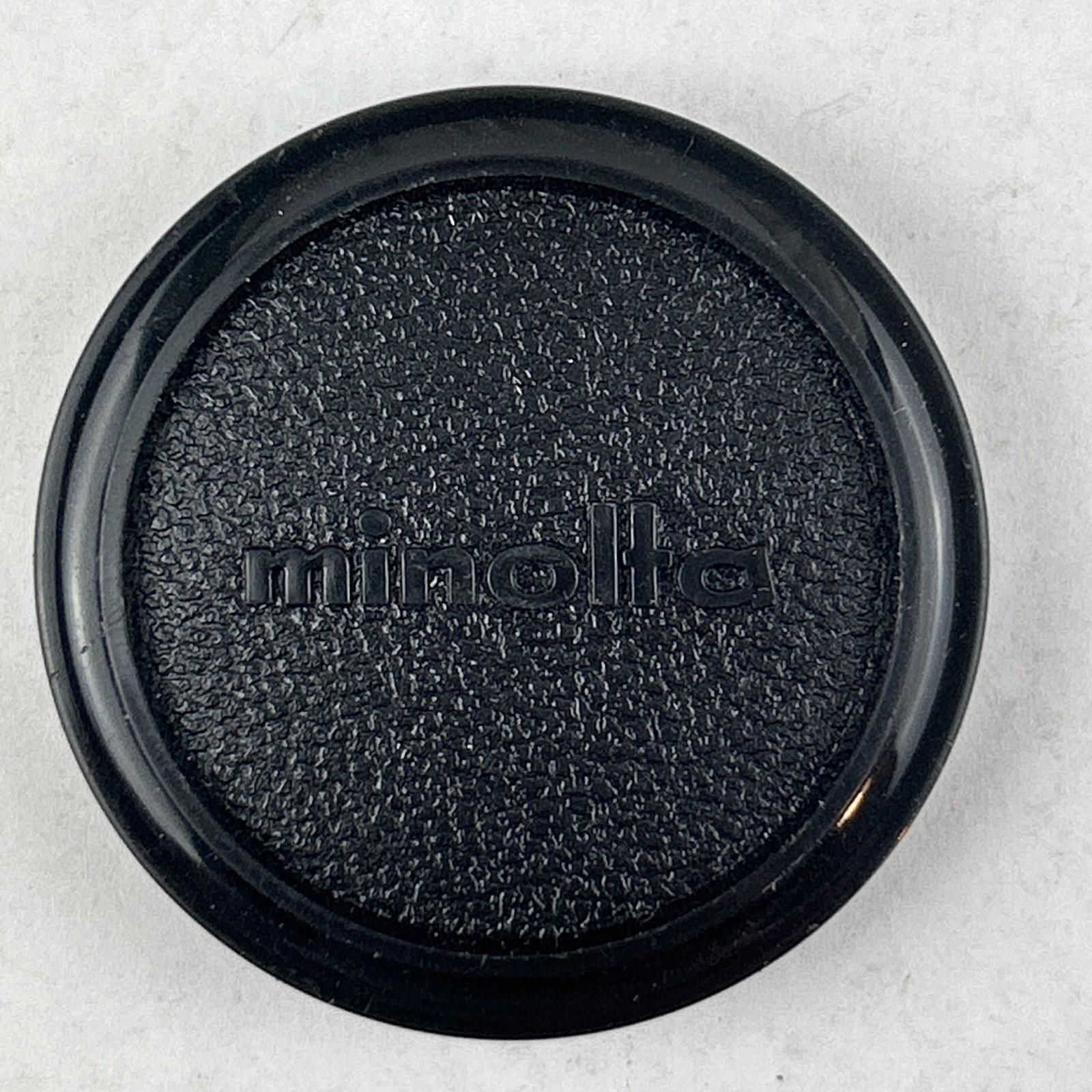 Genuine Minolta Plastic 37.5mm OD Push-On Front Lens Cap