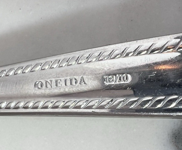 5 Spoons Oneida Stainless Flatware IVY FLOURISH 18/10 Silverware