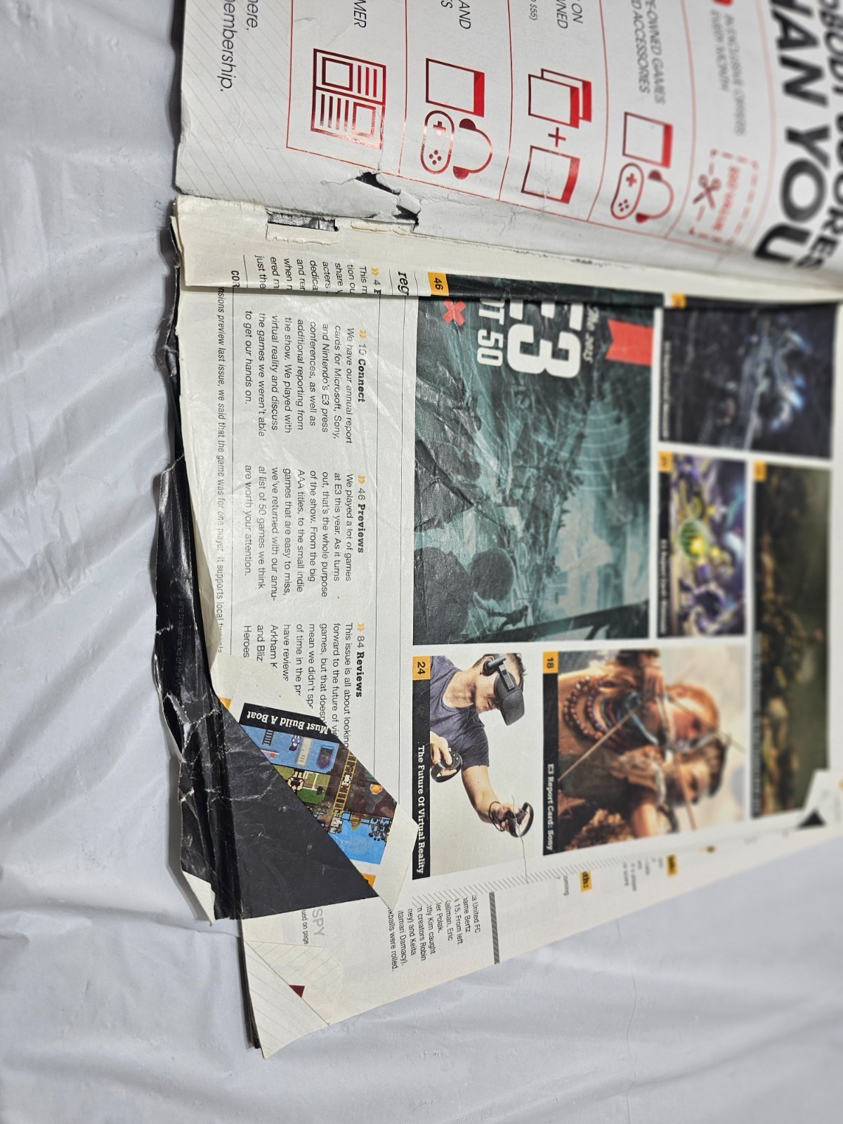 Game Informer Magazine Issue #268, August 2015 Tacoma