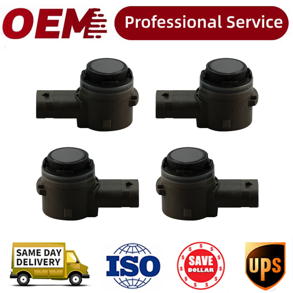 4Pcs Parking Side Sensor Front Rear Bumper For Tesla Model 3 Y S X 1127503-12-C