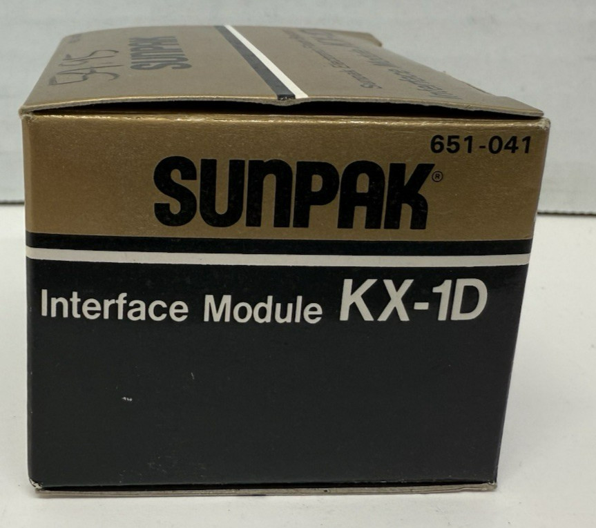SUNPAK KX-1D Interface Module Konica NOS