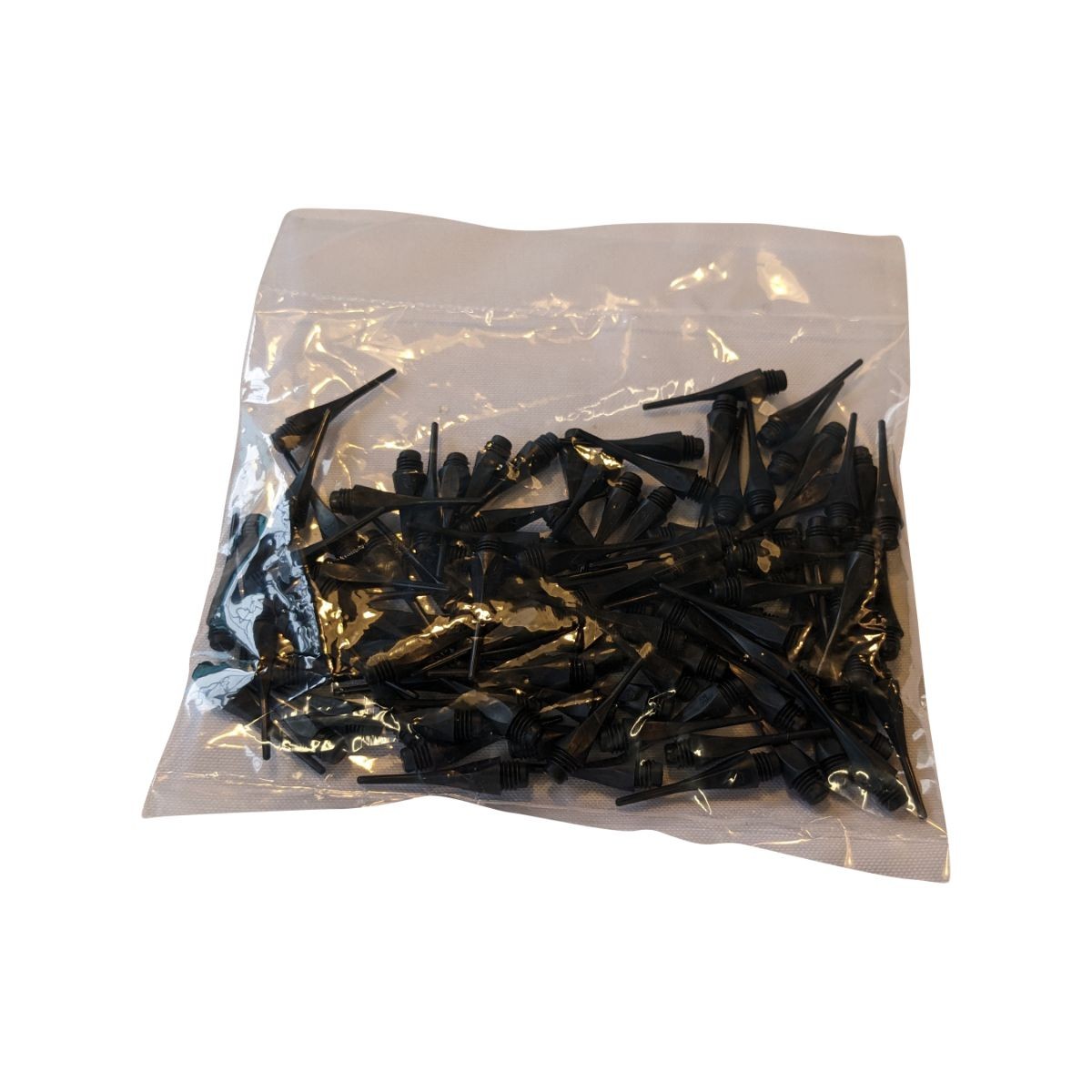 Shelti Dart Tips - Black - 1/4" - Bagged - 100 Tips/Bag