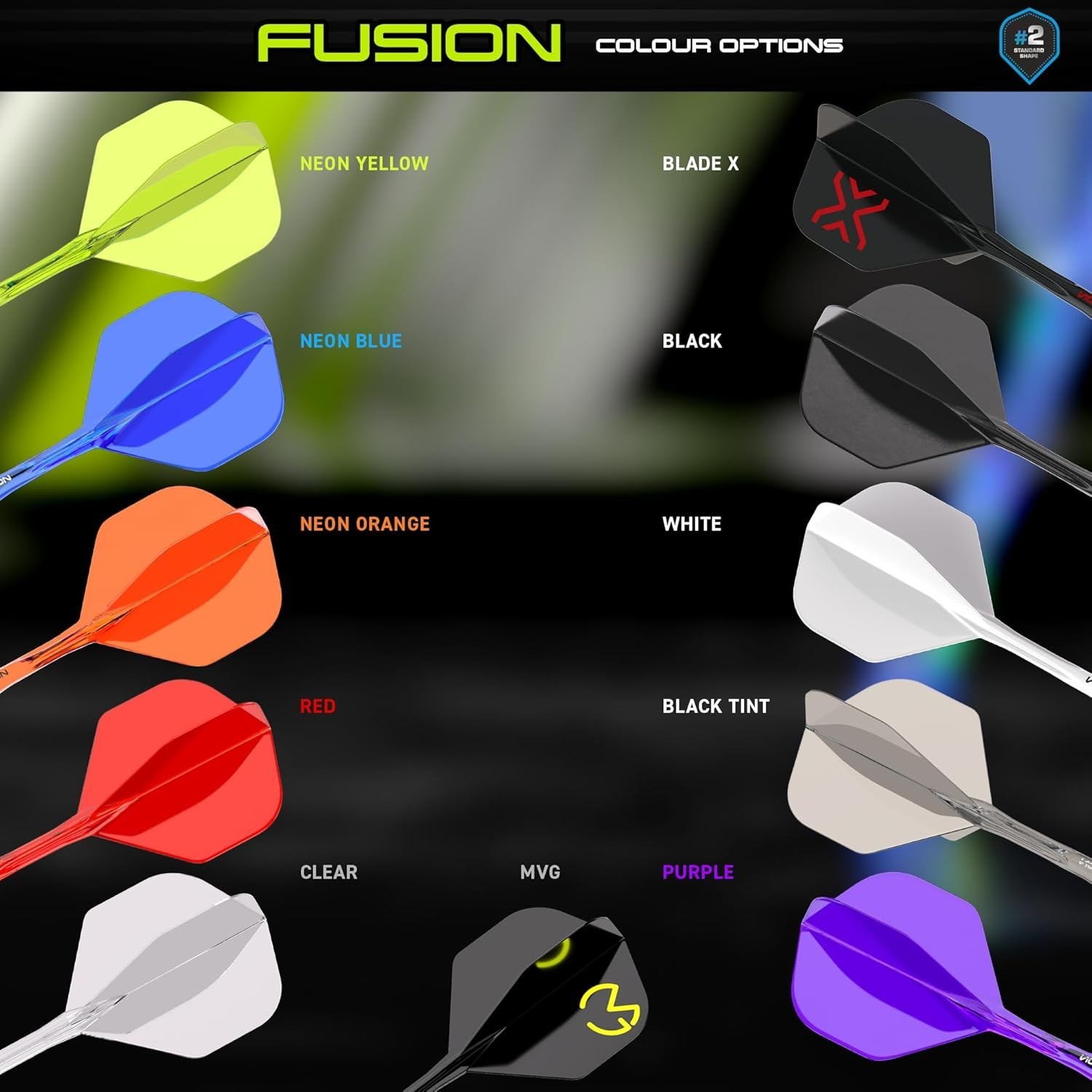 Dart Flight & Shaft System - 90-Degree Wing Design for Consistent Trajectory