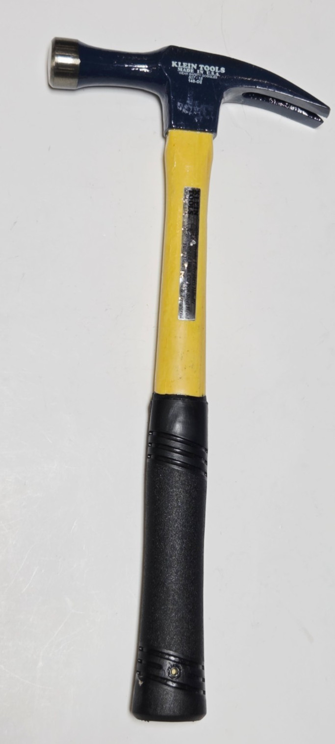 Klein Electrician's Straight-Claw Hammer 807-18