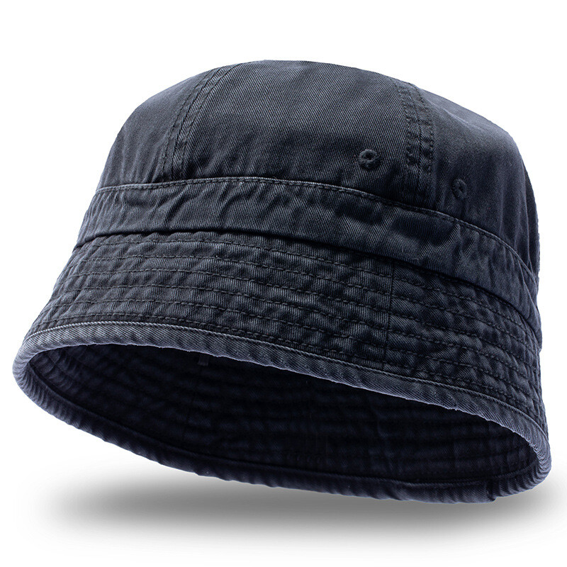 Short Brim Soft Cotton Bucket Hat Summer Sun hat Fisherman Cap for Women Men