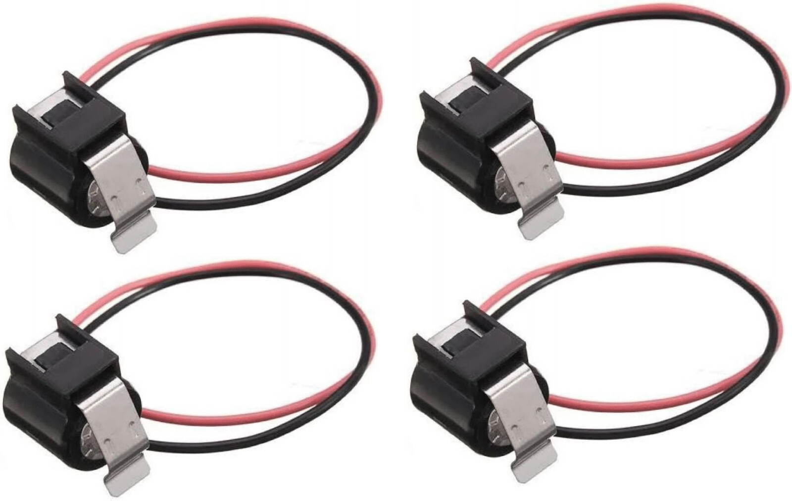 W10225581 Defrost Thermostat for Whirlpool, Sears, Kenmore AP6017375 4-PACK