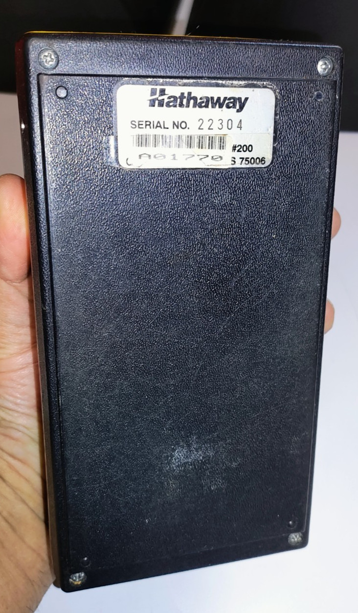 Hathaway Beta Calibrators Temperature Calibrator Model 235 No Power Untested