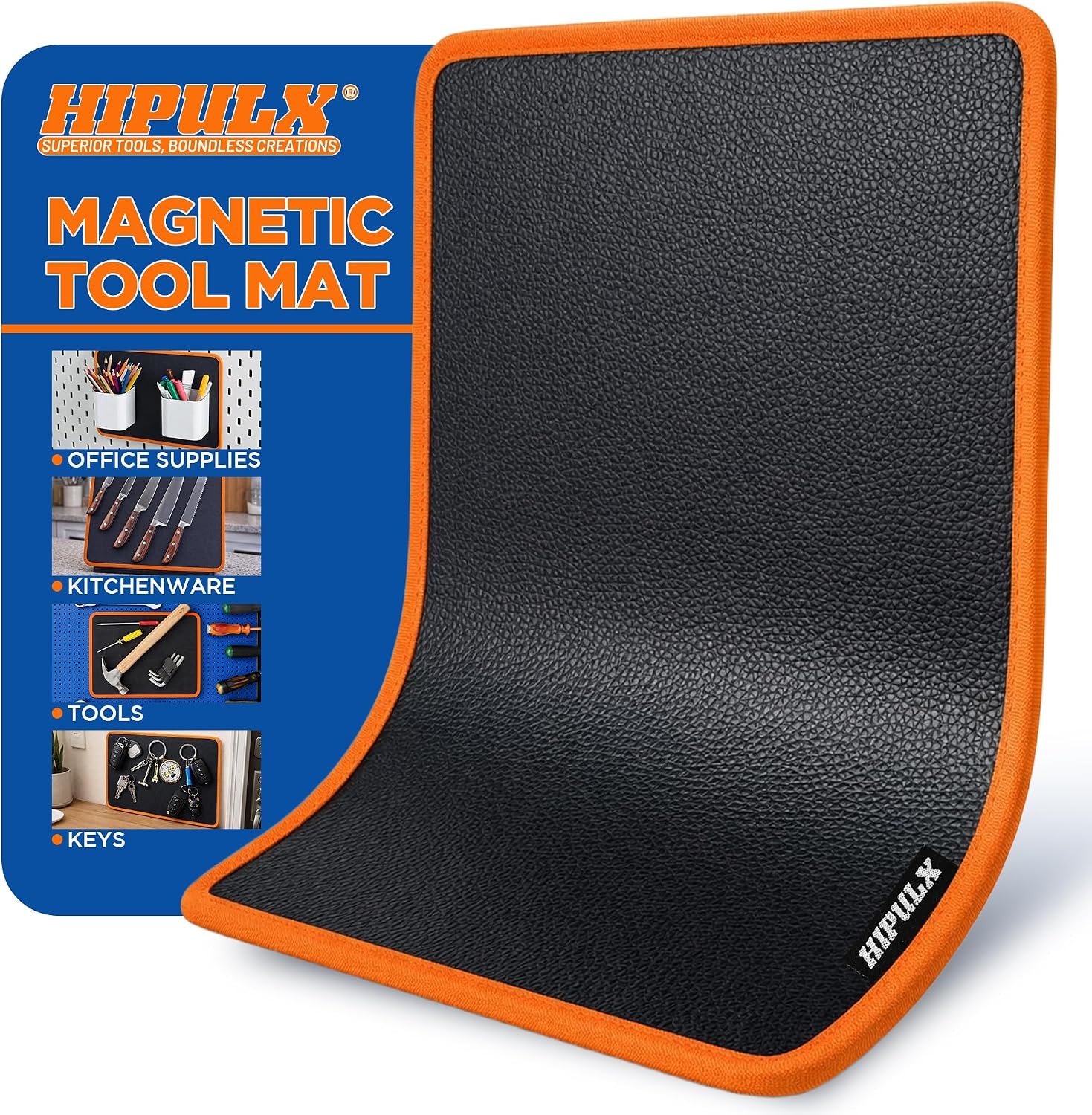 Magnetic Tool Pad 12.5"x9.75" - 40 lbs Heavy Duty Flex Mat
