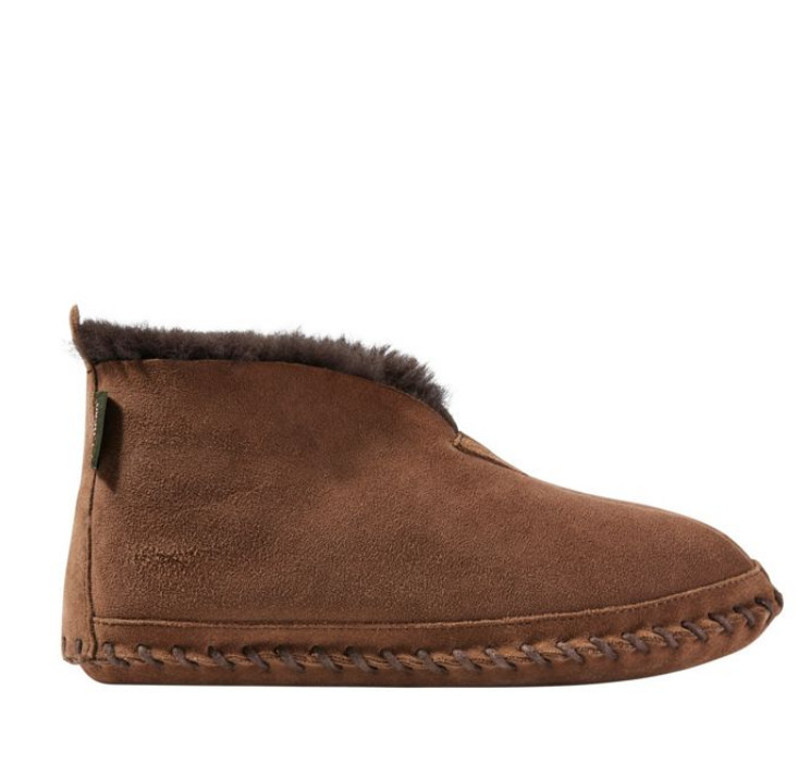 L.L.Bean Women's Wicked Good Slippers - Chocolate Brown, Medium (New)