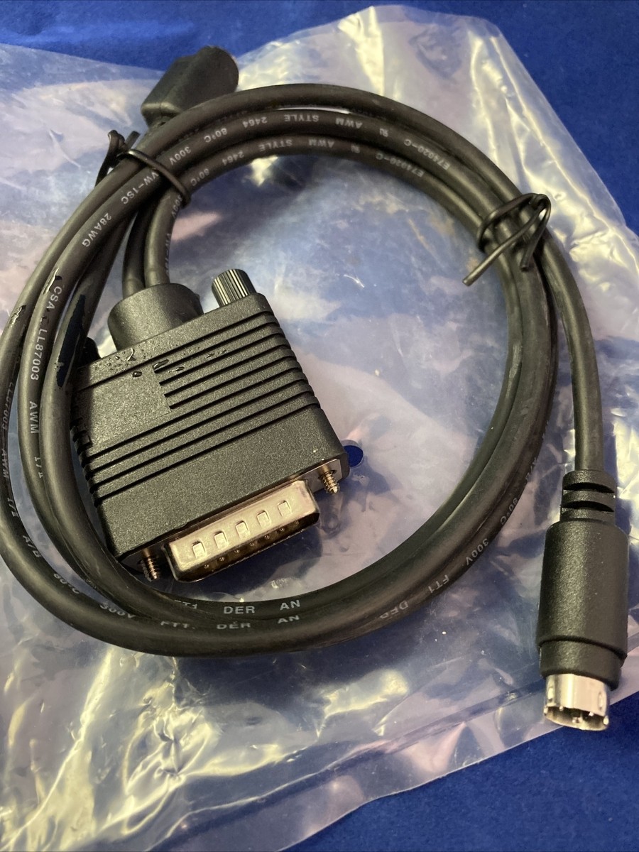 HHP 42205021-01 Y Cable Universal IBM PS-2 Base Station Host 15 pin Male