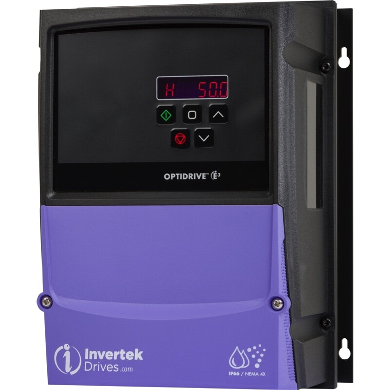 ODE-3-240095-3F4A Invertek VFD 5HP 9.5A 380V-480V 3Ph/3Ph VFDexchange