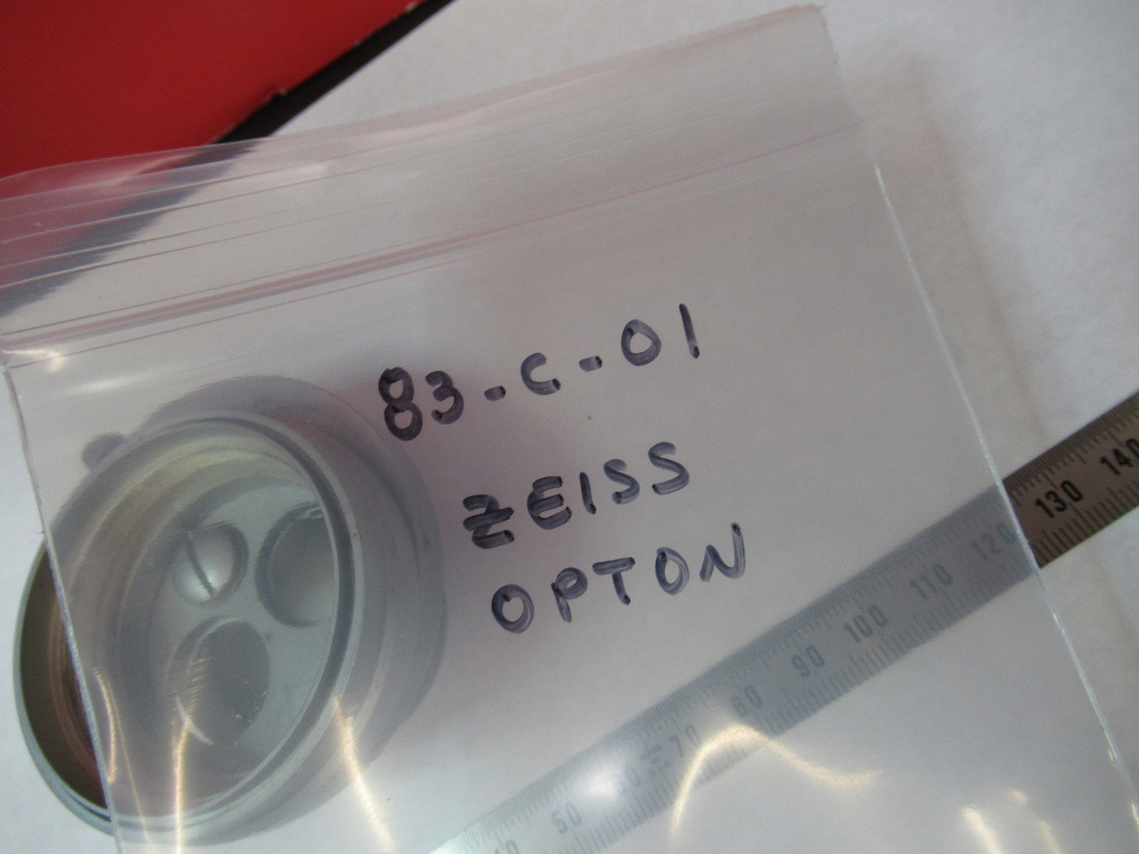 ZEISS OPTON STEREO OBJECTIVE LENS MICROSCOPE PART AS PICTURED 83-C-01