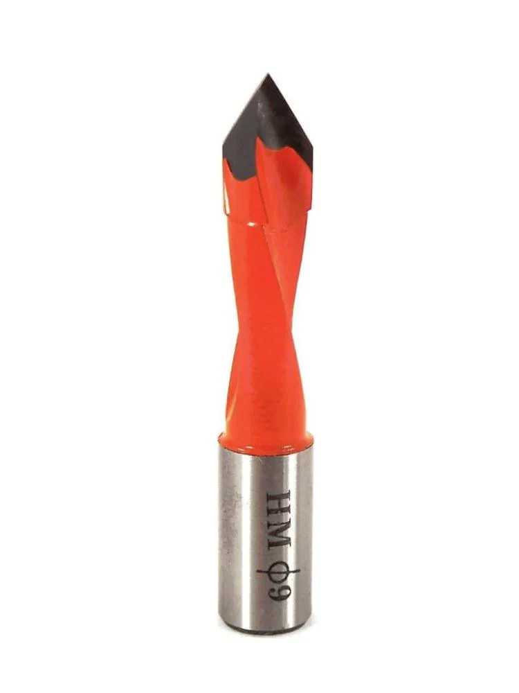 Whiteside DT9-57LH Left Hand V-Point Dowel Drill 9mmCD, 57mmOAL