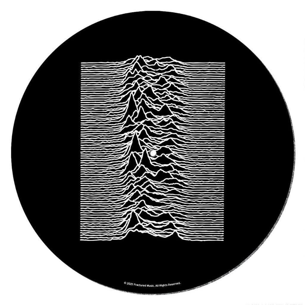 Joy Division Turntable Record Slip Mat for Mixing, DJ Scratching and Home Listen