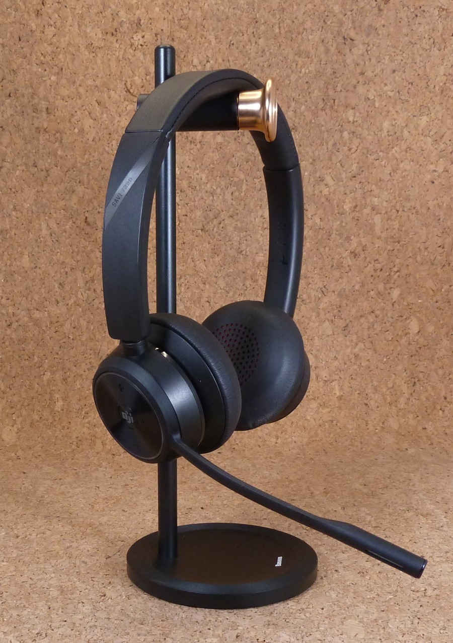 Poly Savi 7320 Office Wireless Headset 215201-01- great clean condition