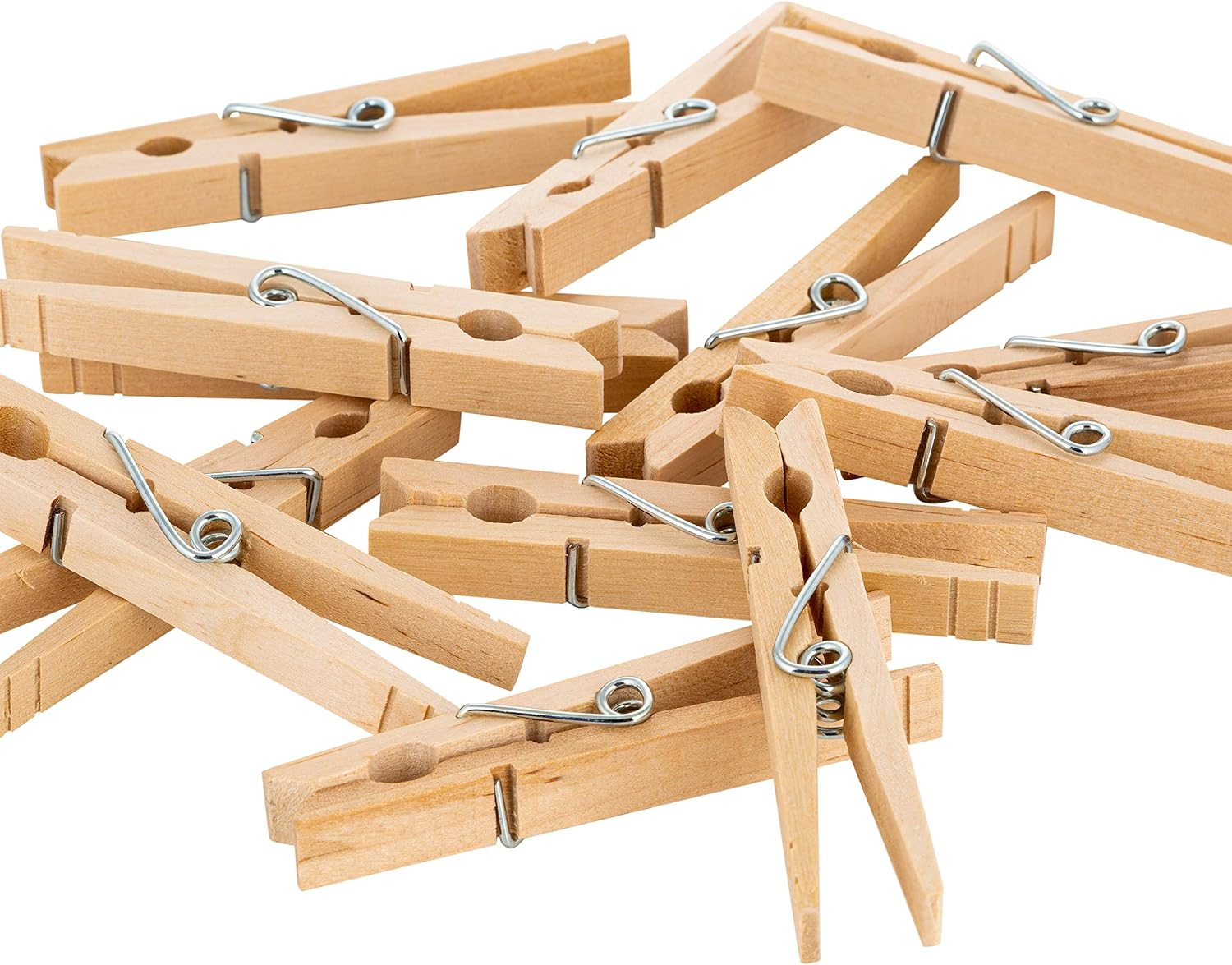 Extra Large Wooden 100 Pack Clothespins