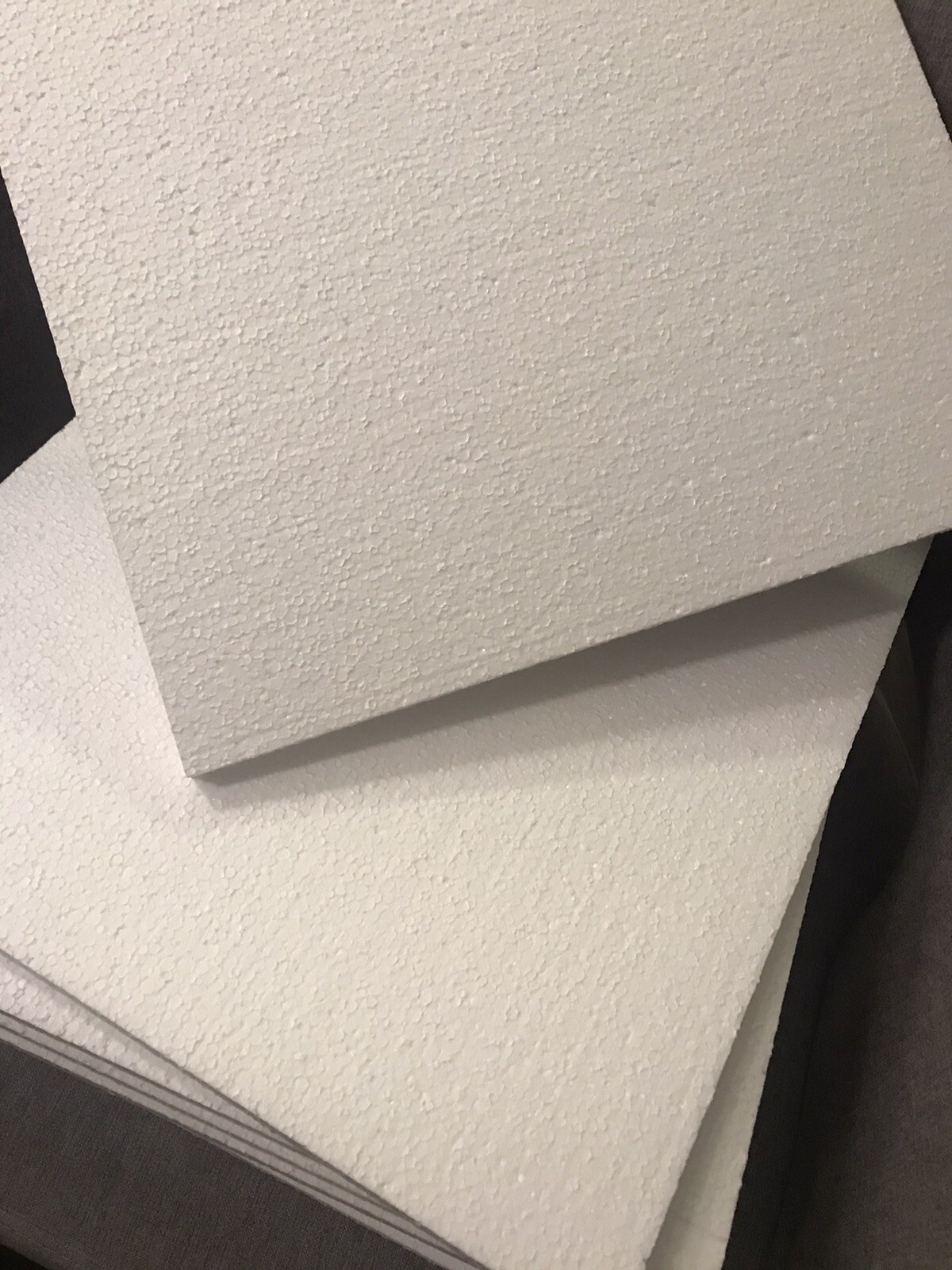 15pc 12"x12"x 1/2" Expanded Polystyrene Flat Sheets