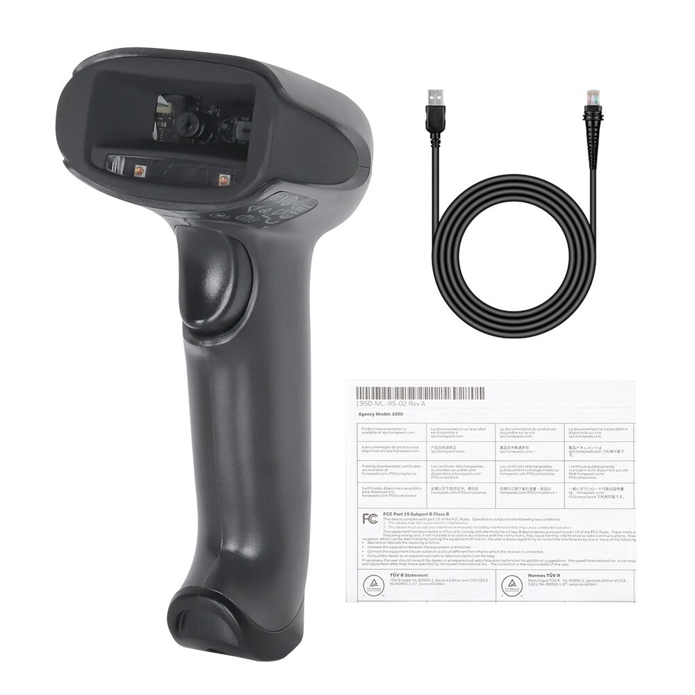 Honeywell Xenon 1950GSR-2-MINDRAY Barcode Scanner 1D 2D Code Reader w/ USB Wired