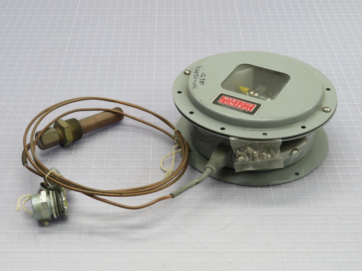 MERCOID DAW-38-160-8 TEMPERATURE CONTROLLER T213407