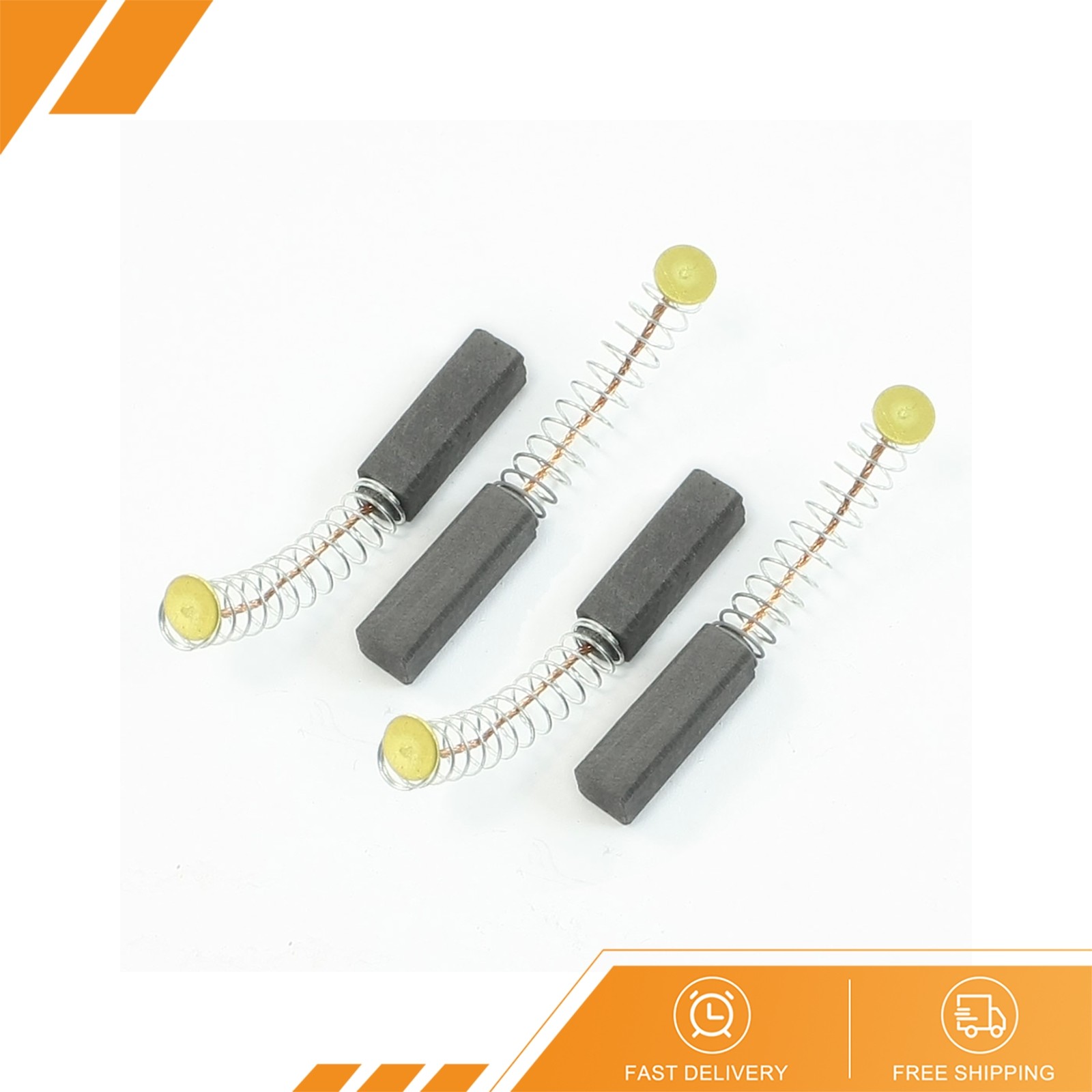 Pack of 4 6mm x 6mm x 20mm Carbon Brush for Generic Electric Motor