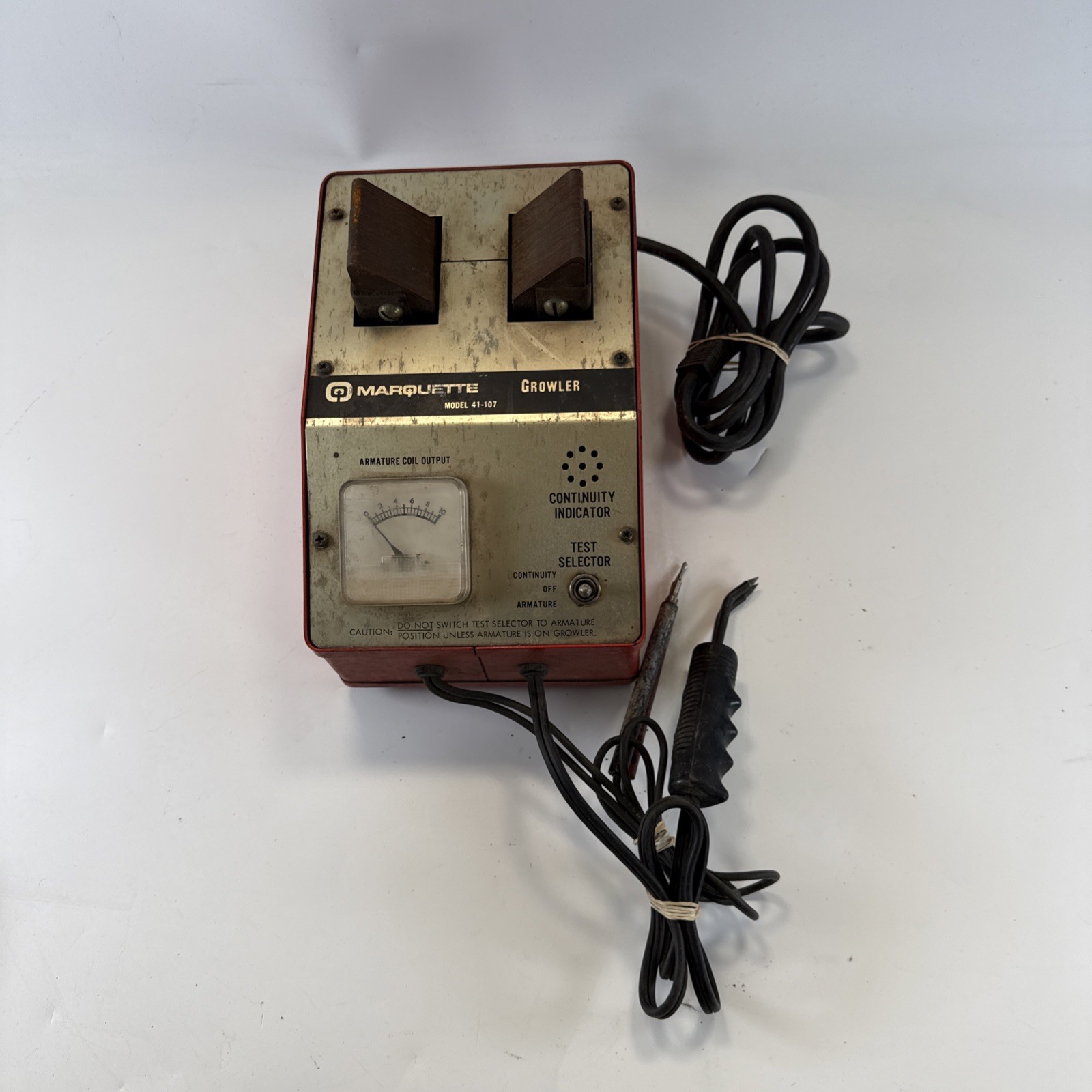 Marquette 41-107 Armature Growler Tester