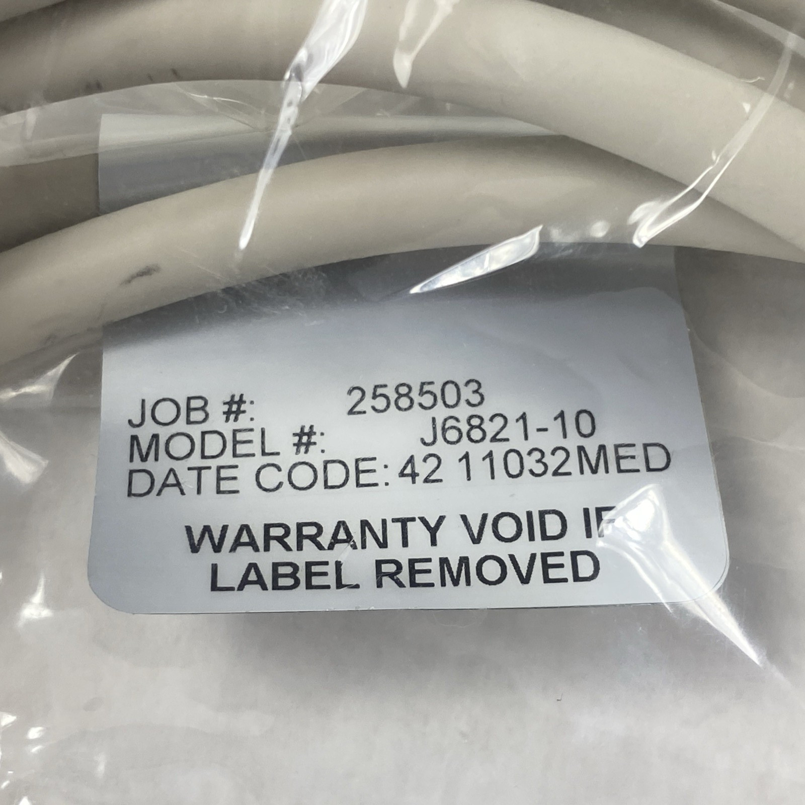 Ancom Medtek Model J6821-10 Call Connecting Cable