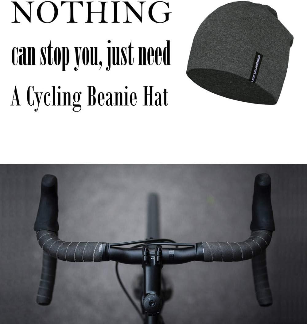 9" Multifunctional Lightweight Beanies Hats Snug Fitting, Running Skull Cap Helm