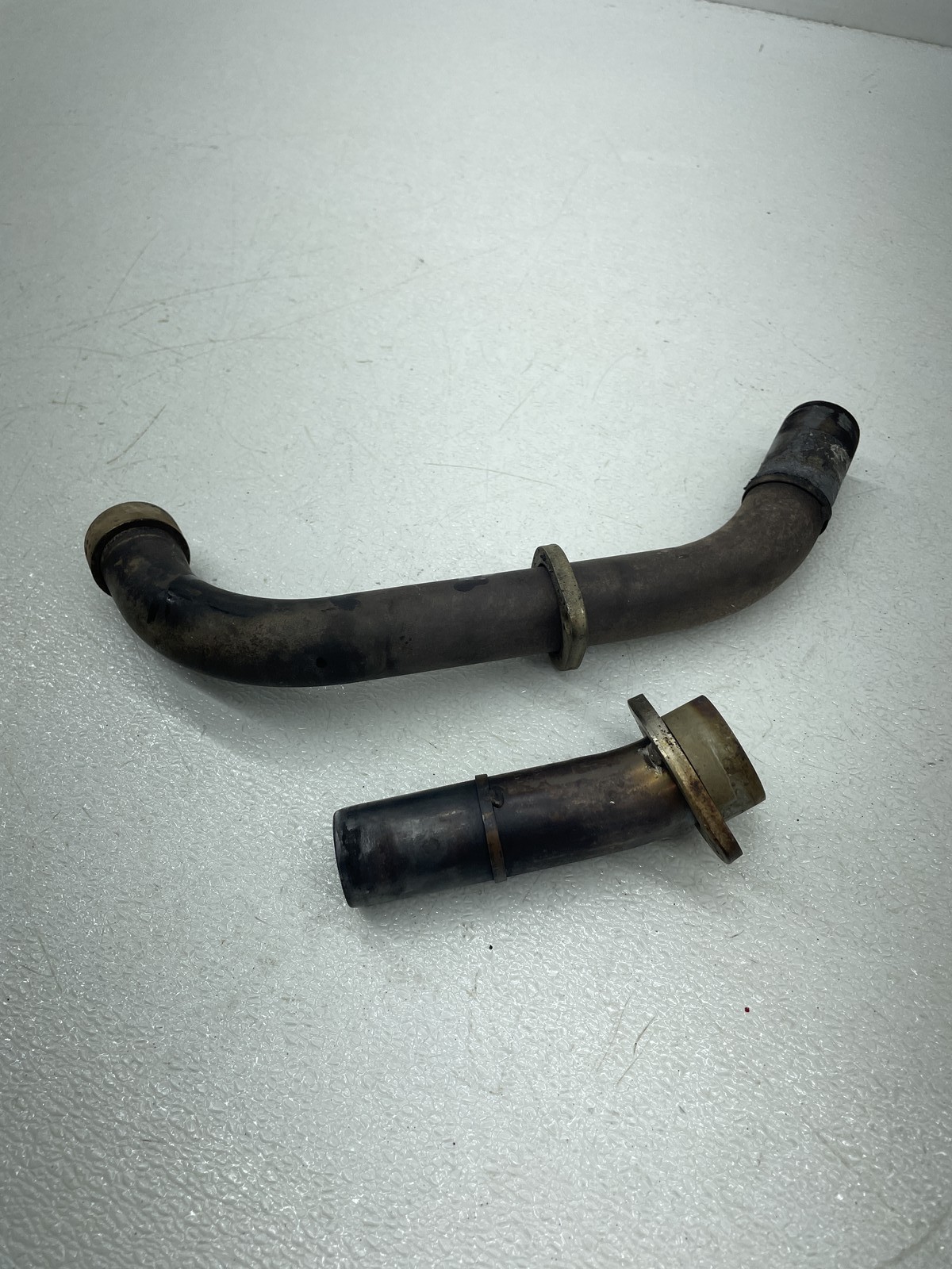 04-11 SUZUKI VSTROM 650 DL650 EXHAUST HEADER PIPES MANIFOLD