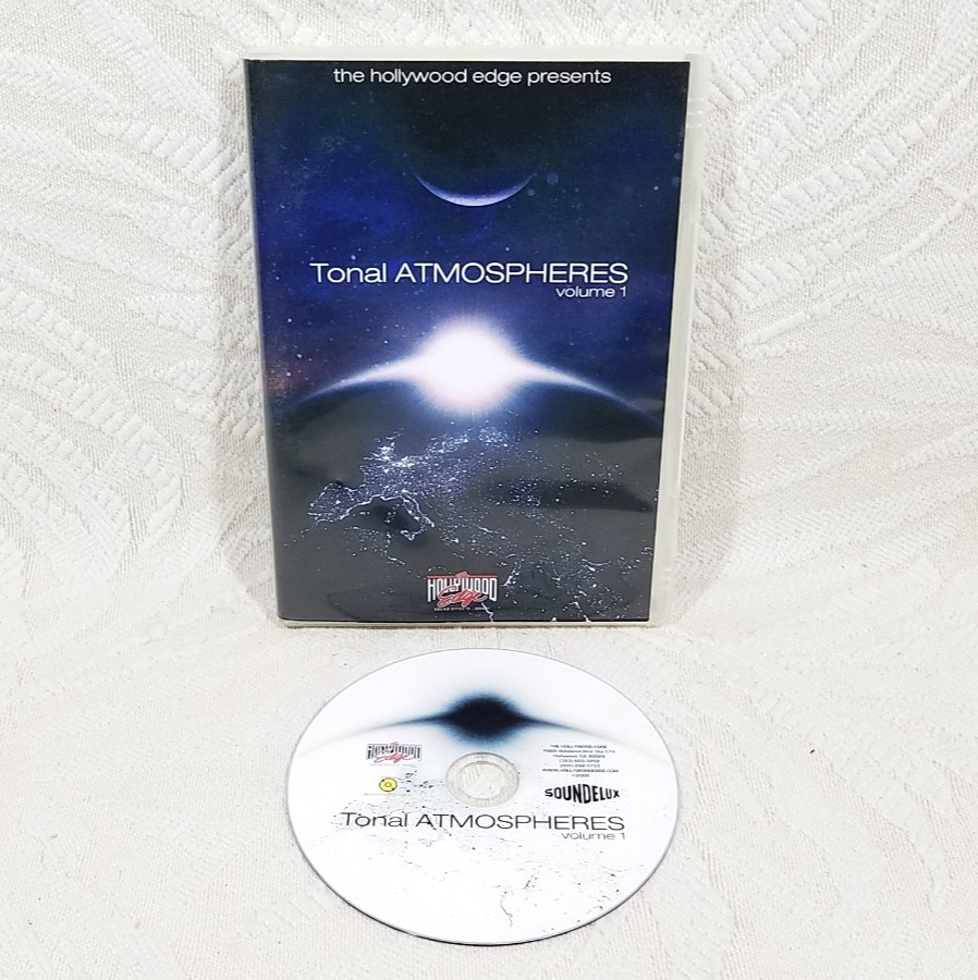 THE HOLLYWOOD EDGE TONAL ATMOSPHERES VOL. 1 SOUND EFFECTS FX CD