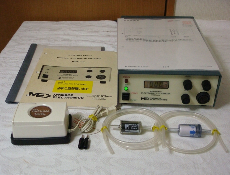 MONROE 244 3000V ISOPROBE ELECTROSTATIC VOLTMETER