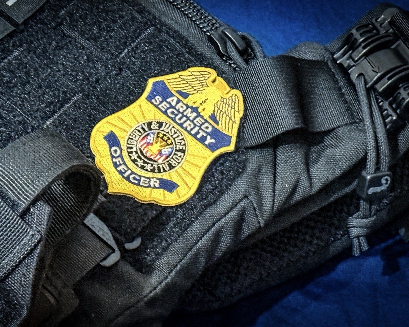 Armed Private Security Shield Badge Patch