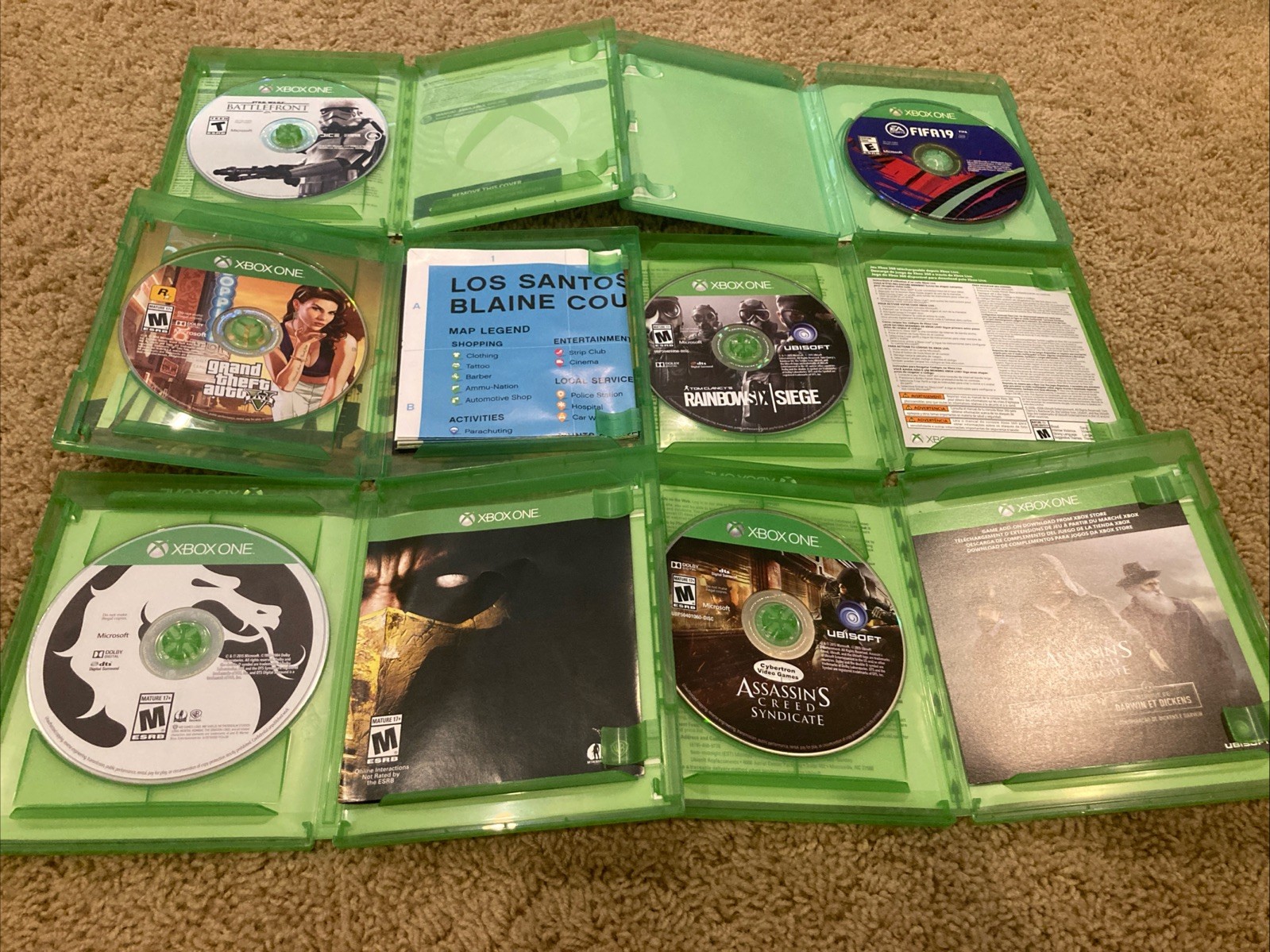Xbox One S Console Bundle & Games - CLEAN/TESTED - SHIPS FAST!!