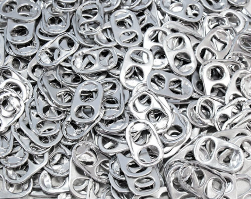 1000+ Aluminum Pop Tabs Craft Charity Bulk Soda Beer Can Tabs Washed Dried