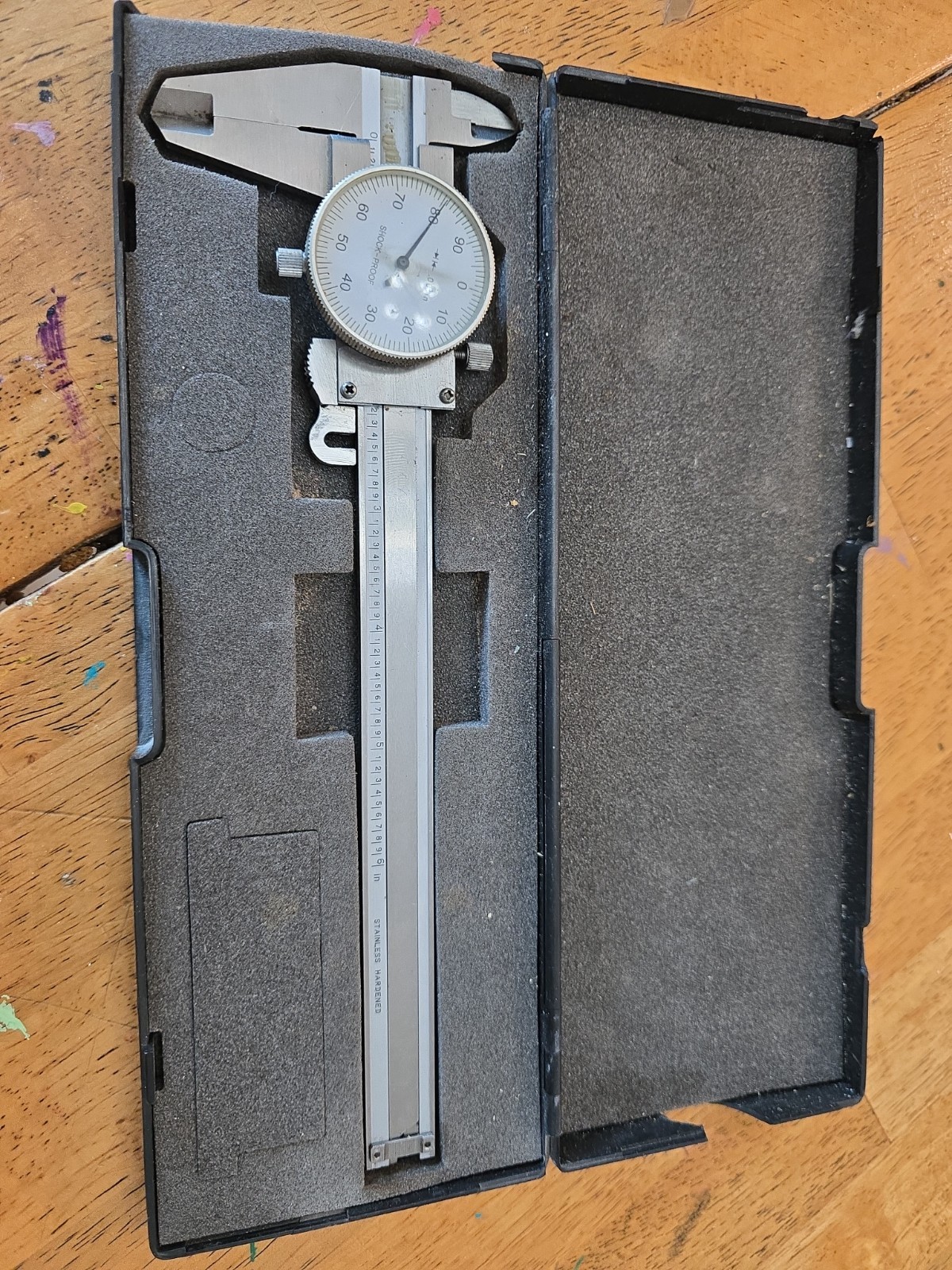 Dial Caliper Stainless Steel P:5658 6x0.001"
