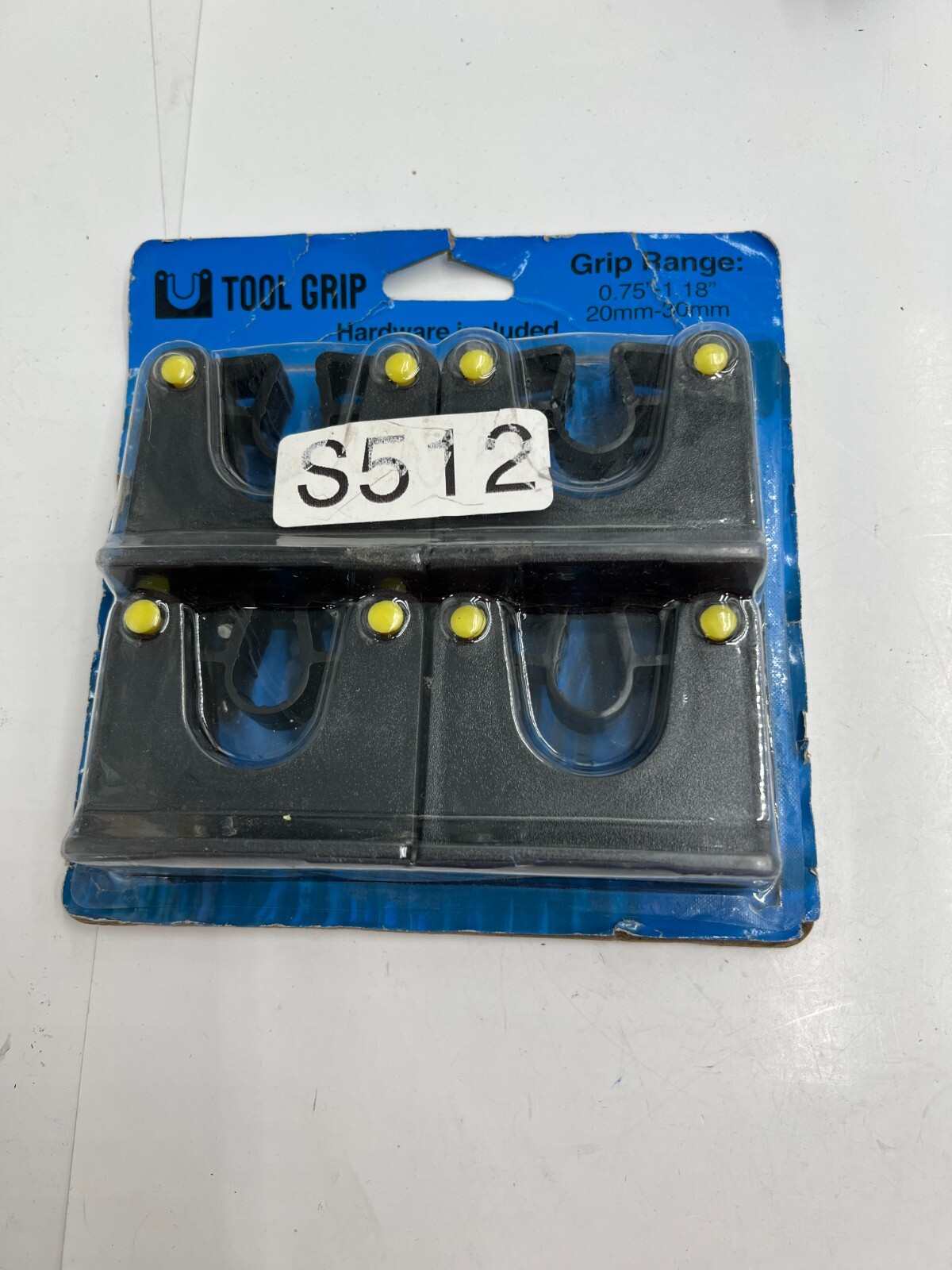 PACK OF 4 TOOL GRIP Range: 0.75" - 1.18" (20mm-30mm) Hardware Included