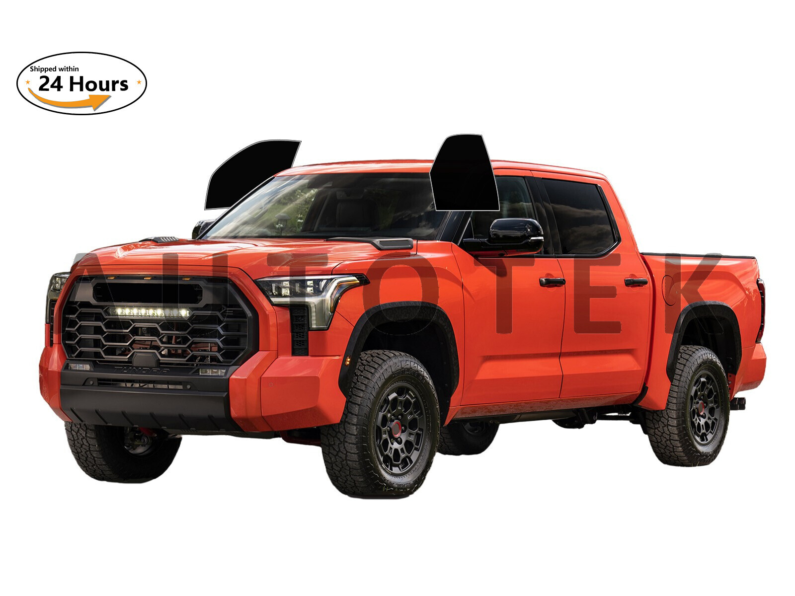 Window Tint PreCut Film Front Two Door Windows Any Tint Shade For All Tundra