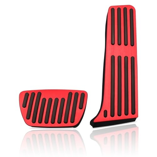 Gas Brake Pedal Compatible for Toyota RAV4 2019-2021, for Camry 2018-2021, Red