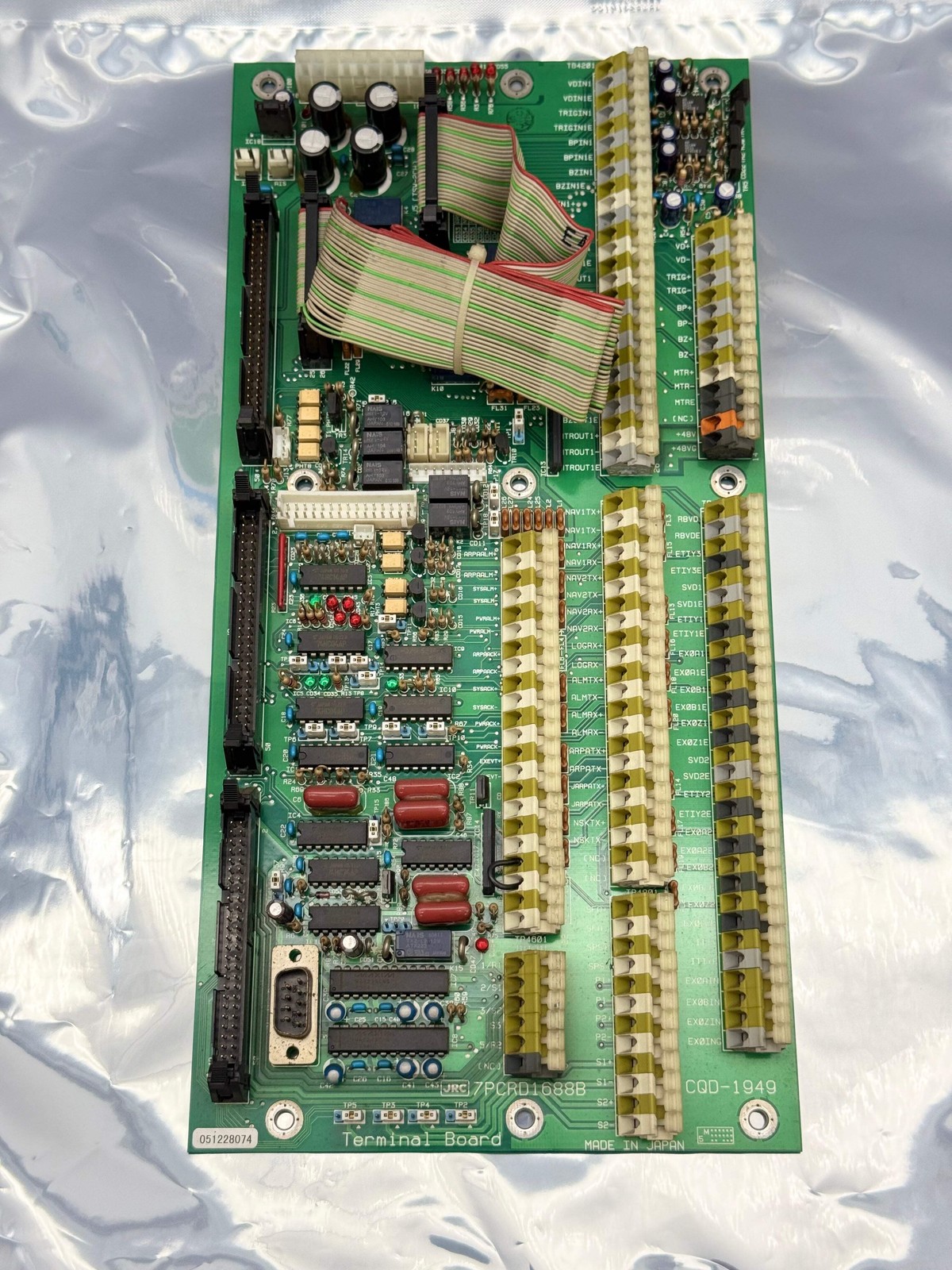 JRC CQD-1949B 7PCRD1688B Terminal Board (Used)