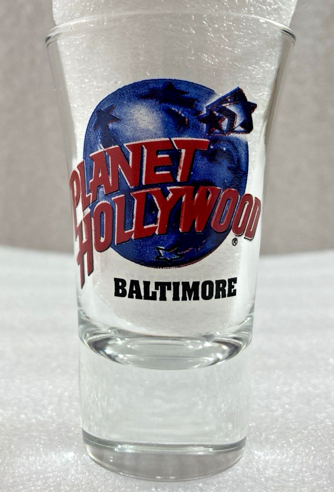 Planet Hollywood Baltimore Double Shot Glass