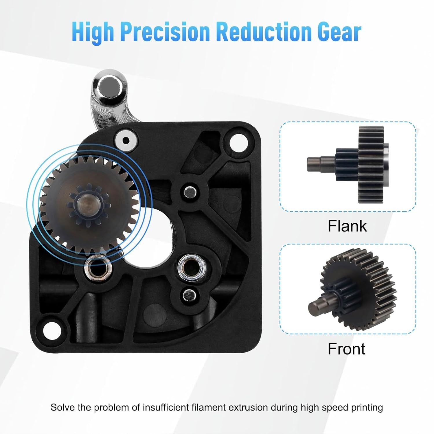 Upgrade K1C Extruder Gear - Full Metals for Enhanced 3D Printing Performance
