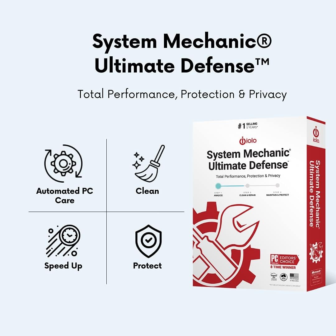 iolo System Mechanic Antivirus Software